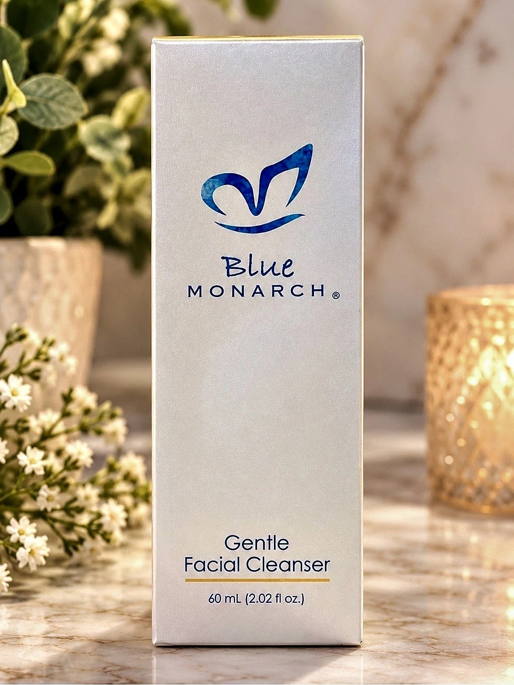 Blue Monarch Gentle Facial Cleanser, a 60 ml